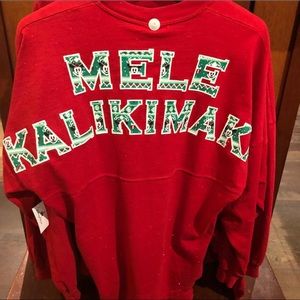 Disney Aulani MELE KALIKIMAKA Spirit Jersey NWT